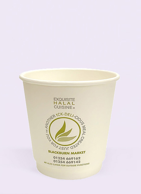 10oz Squat Dubbelwandige Hot Paper Cup